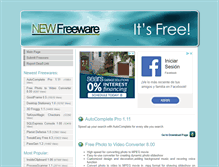 Tablet Screenshot of nfreeware.com